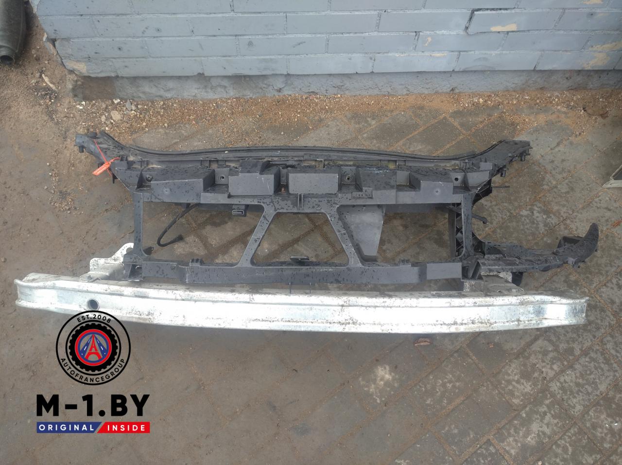 передняя панель крепления облицовки (телевизор) Renault Scenic 2 поколение (2003 - 2006) - фото №1