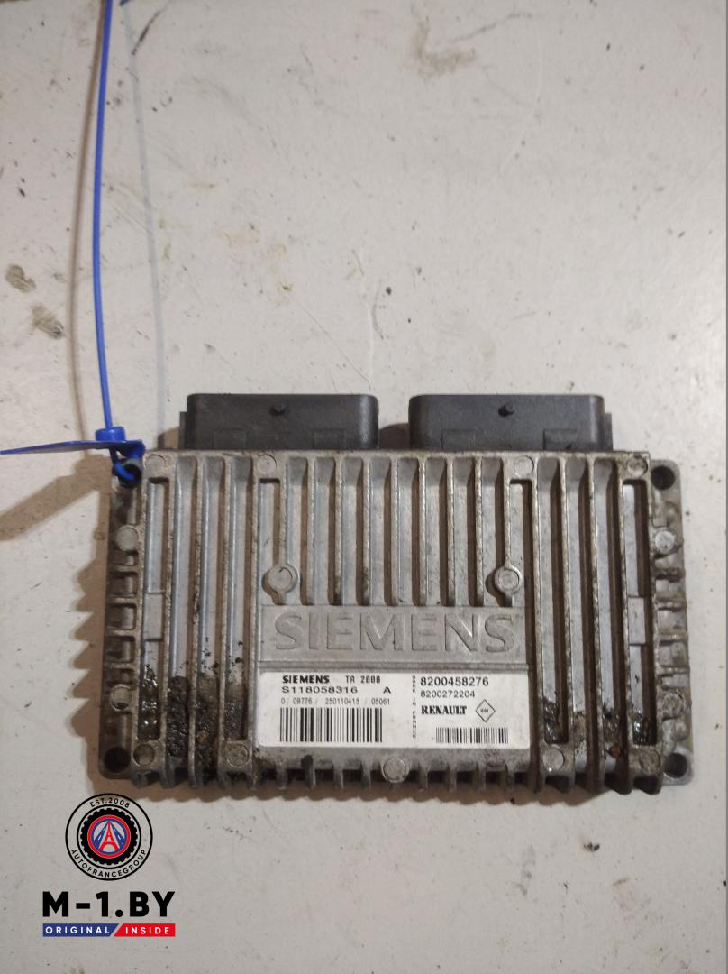 блок управления АКПП Renault Scenic 2 поколение (2003 - 2006), 2.0 л., бензин, S118058316 - фото №1