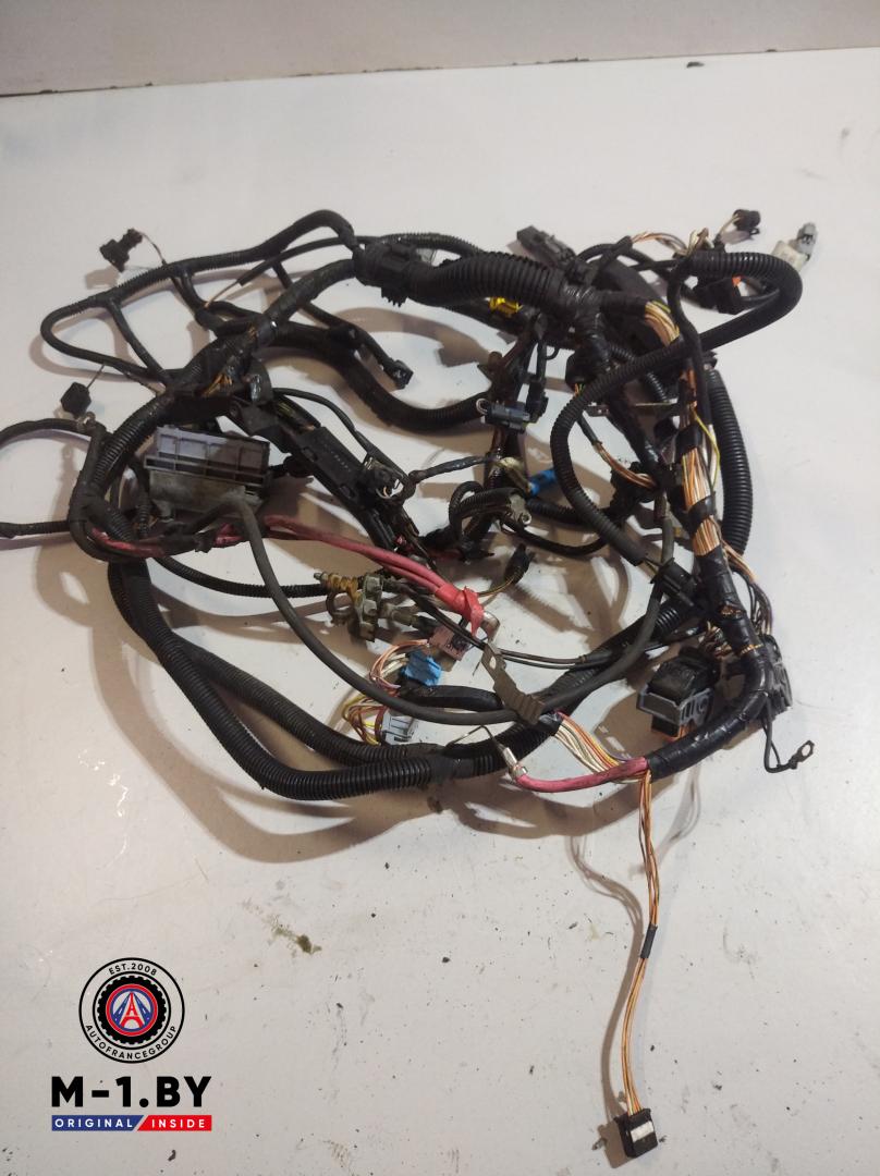 проводка двигателя Renault Scenic 2 поколение (2003 - 2006), 2.0 л., бензин, АКПП, 8200321263, 8200387138, S118058316 - фото №1