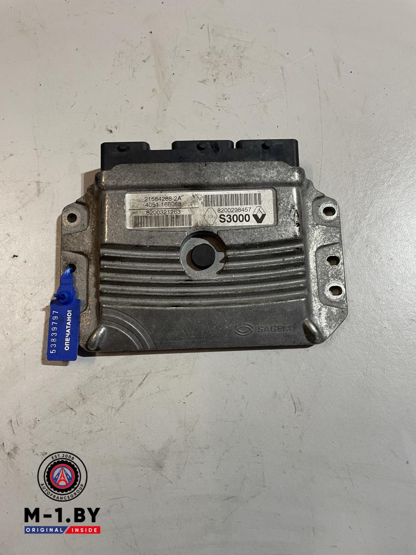 блок управления двигателем Renault Megane 2 поколение (2002 - 2006), 8200321263 - фото №1