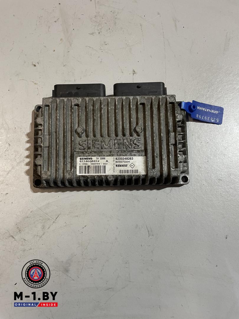 блок управления АКПП Renault Scenic 2 поколение (2003 - 2006), 2.0 л., бензин, 8200348263 - фото №1
