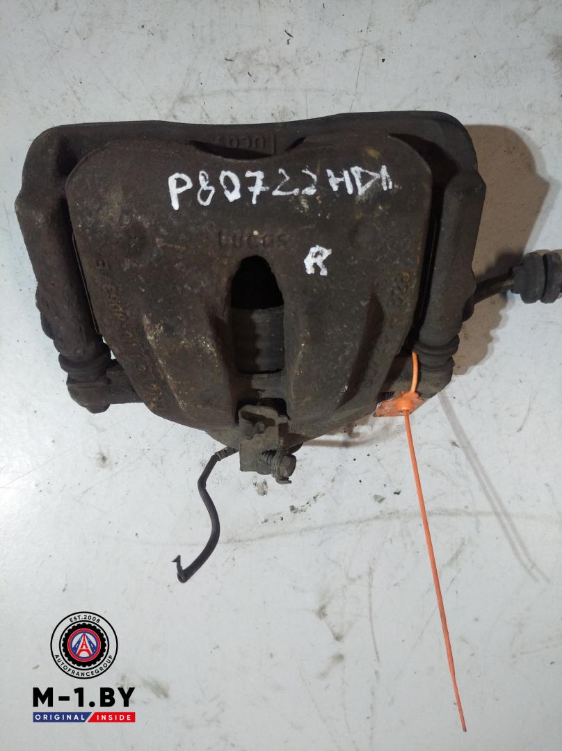 суппорт передний правый Peugeot 807 1 поколение (2002 - 2008), 2.2 л., дизель - фото №1