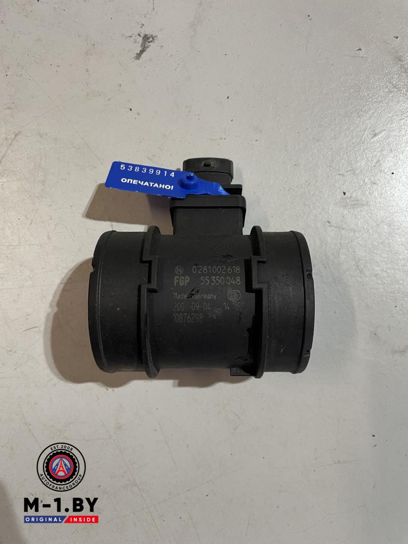 расходомер воздуха Opel Astra H (2004 - 2007), 0281002618 - фото №1