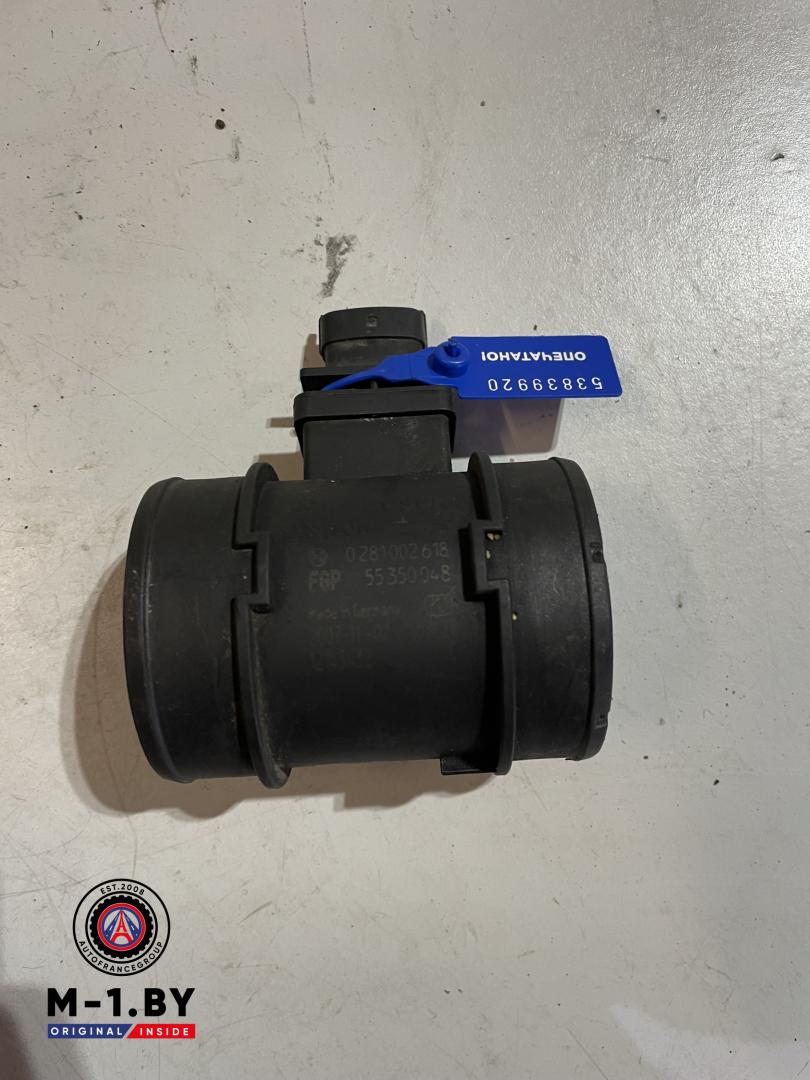 расходомер воздуха Opel Astra H (2004 - 2007), 0281002618 - фото №1