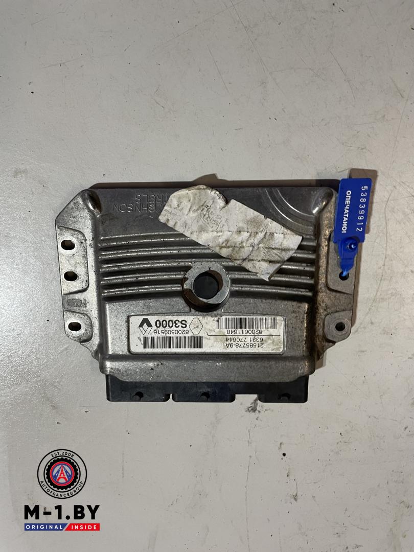 блок управления двигателем Renault Megane 2 поколение (2002 - 2006), 8200509516 - фото №1