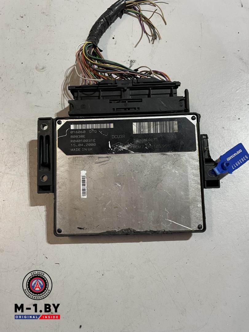 блок управления двигателем Renault Clio 2 поколение (1998 - 2002), 7700105955 - фото №1