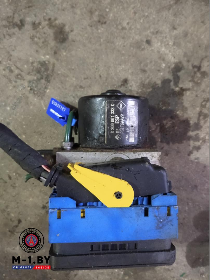 блок ABS Renault Laguna 2 поколение (2001 - 2005), 8200001333C - фото №1