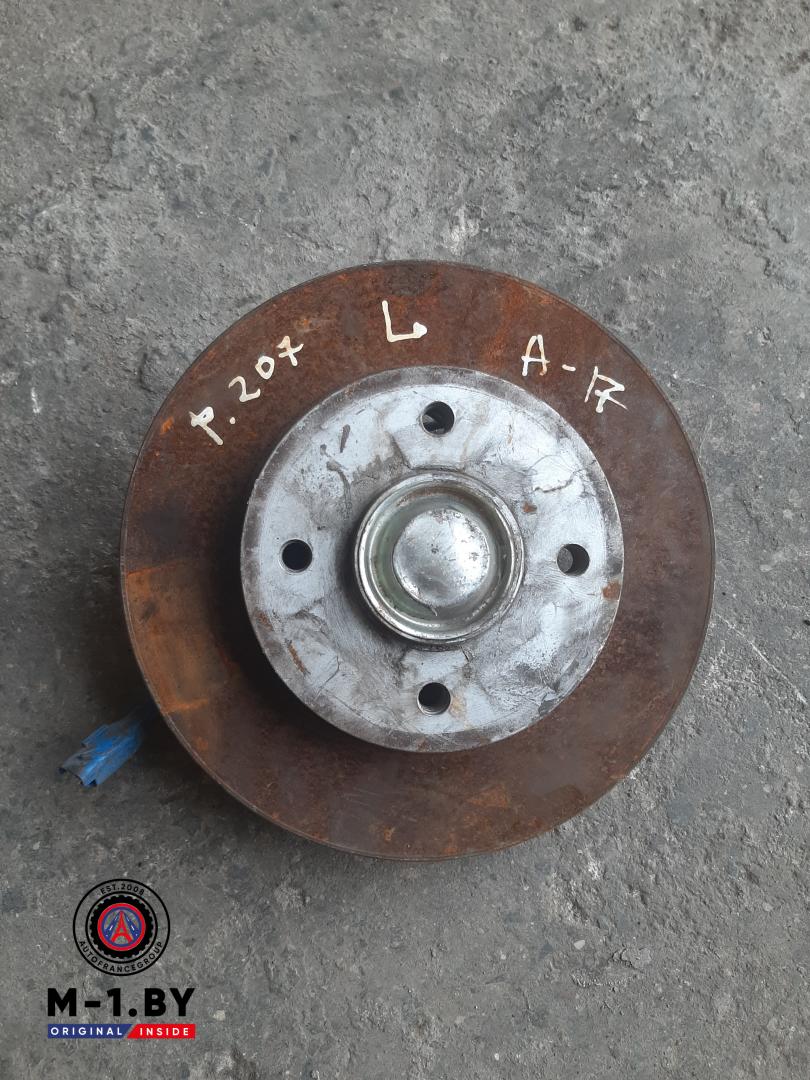 диск тормозной задний Peugeot 207 1 поколение (2006 - 2009) - фото №1