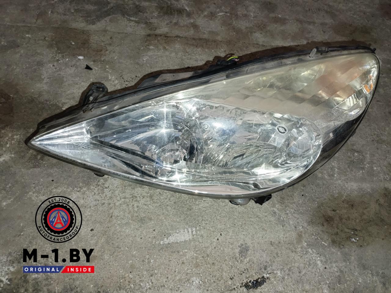 фара левая Peugeot 607 1 поколение (2000 - 2004) - фото №1