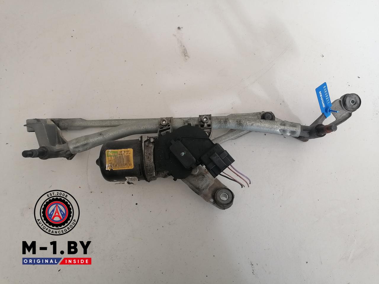 механизм стеклоочистителя (трапеция дворников) Renault Megane 2 поколение (2002 - 2006), 53556602 - фото №1