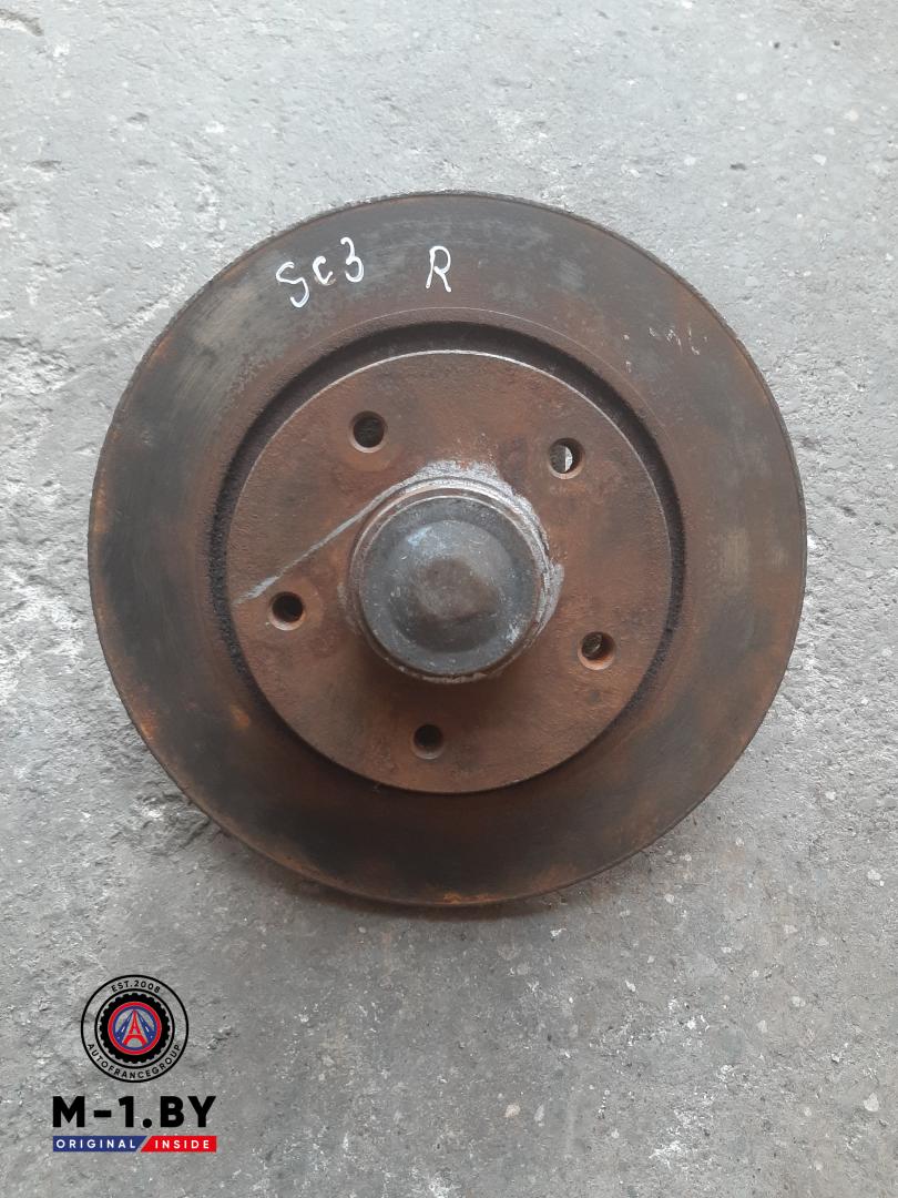 диск тормозной задний Renault Scenic 3 поколение (2009 - 2012) - фото №1