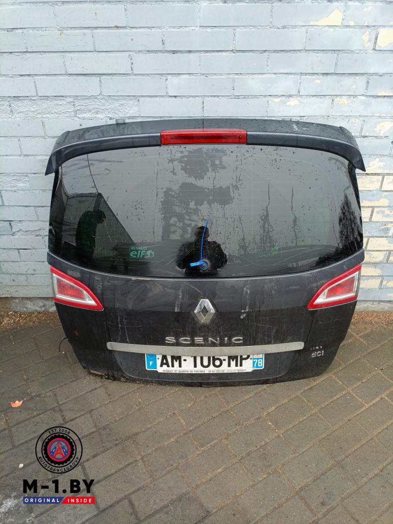 крышка багажника (дверь 3-5) Renault Scenic 3 поколение (2009 - 2012) - фото №1