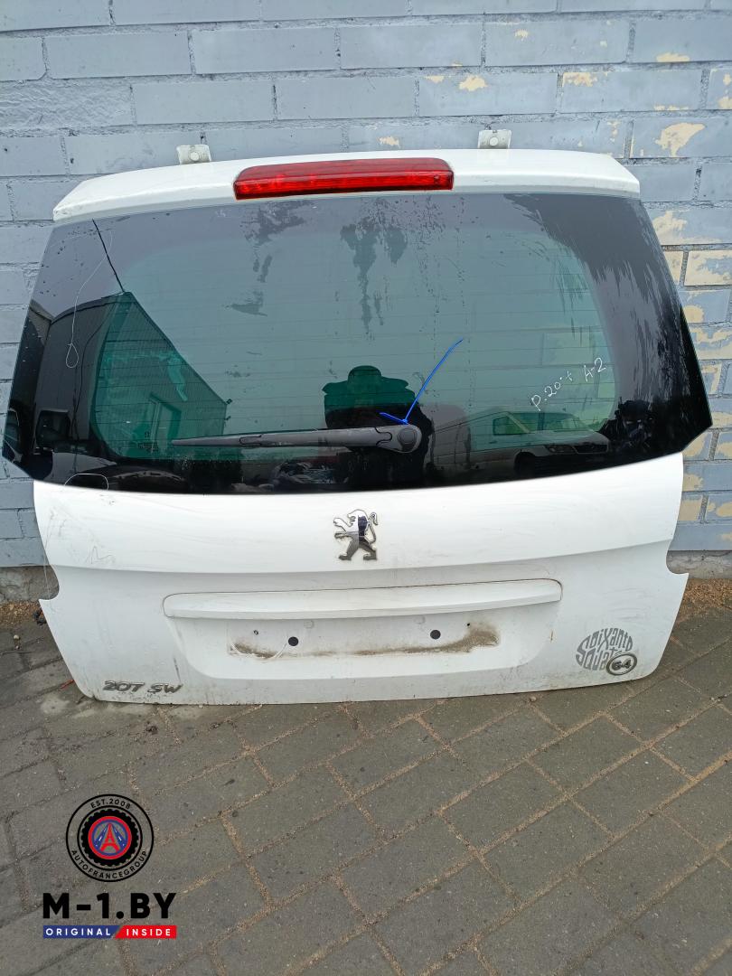 крышка багажника (дверь 3-5) Peugeot 207 1 поколение (2006 - 2009) - фото №1