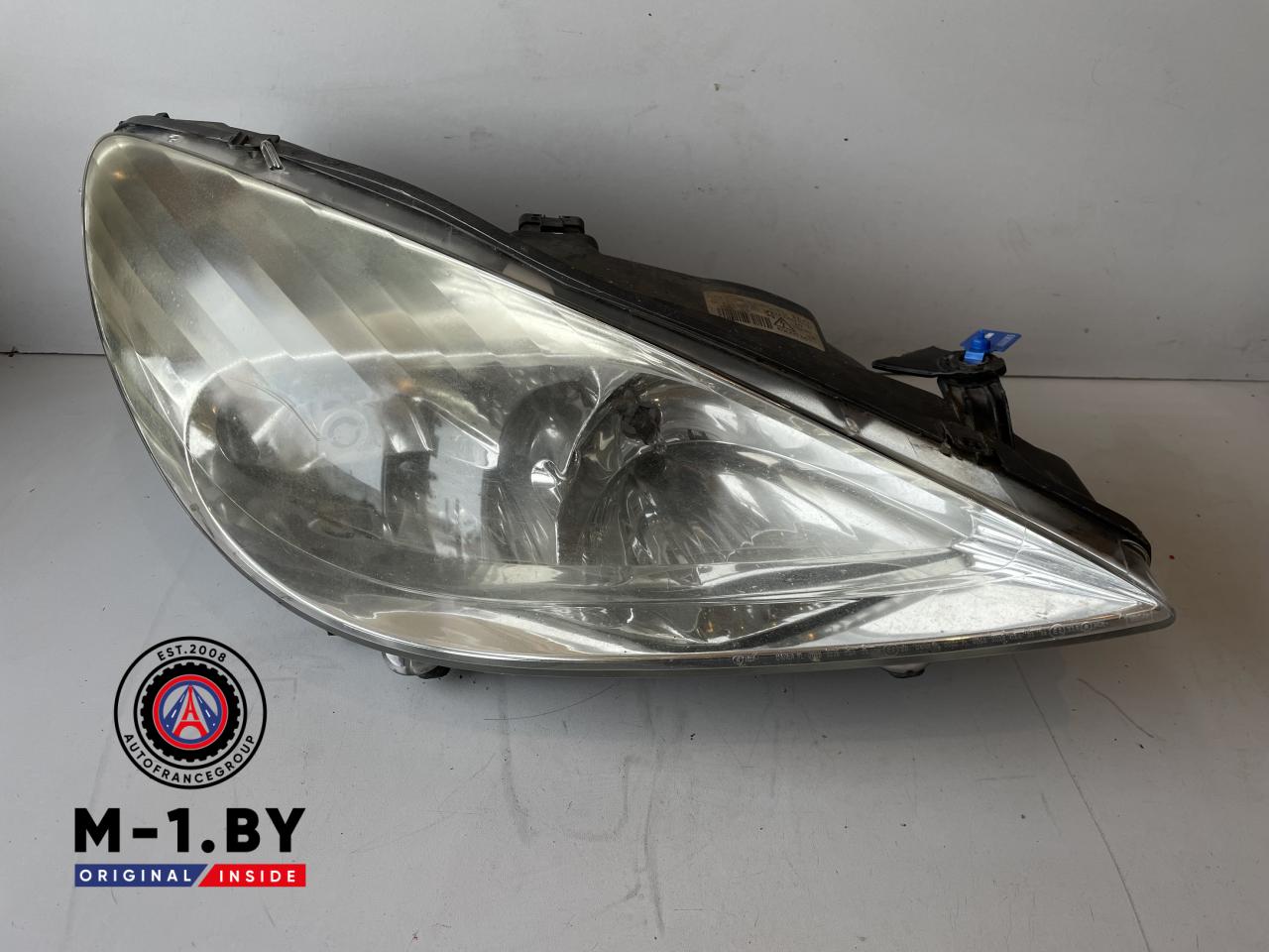 фара правая Peugeot 607 1 поколение (2000 - 2004), 9641958980 - фото №1