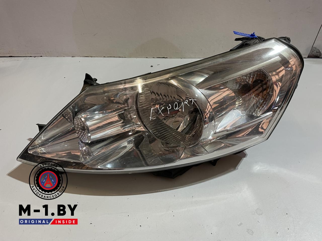 фара левая Peugeot Expert 2 поколение (2007 - 2012) - фото №1