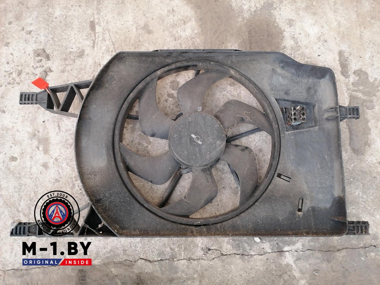 вентилятор радиатора Renault Laguna 2 поколение (2001 - 2005), 1.9 л., дизель - фото №1