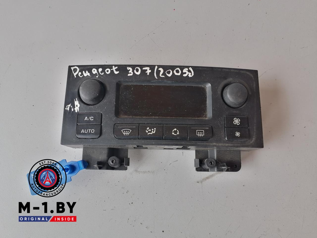 блок управления печки / климат-контроля Peugeot 307 1 поколение (2001 - 2005), 9646627977 - фото №1