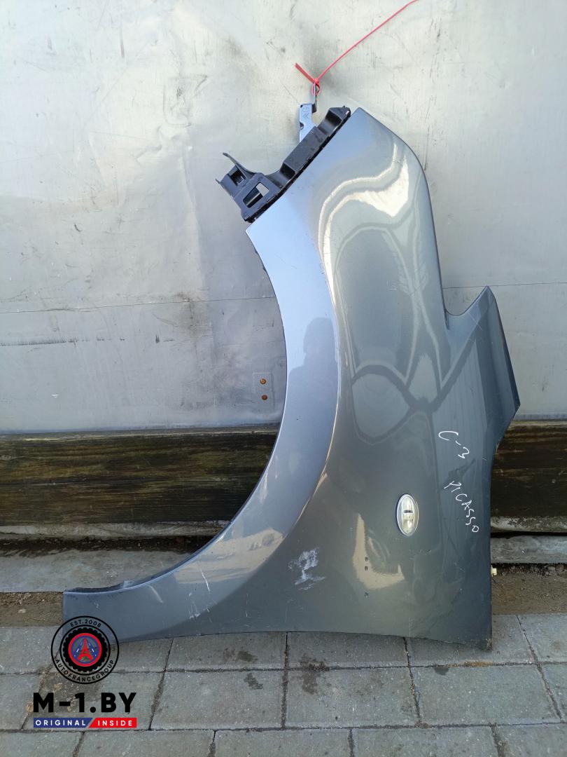 крыло переднее левое Citroen C3 Picasso 1 поколение (2008 - 2013) - фото №1