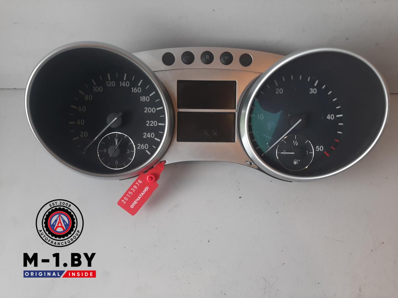 щиток приборов (приборная панель) Mercedes-Benz M-Класс W164 (2005 - 2008), A2515402648 - фото №1