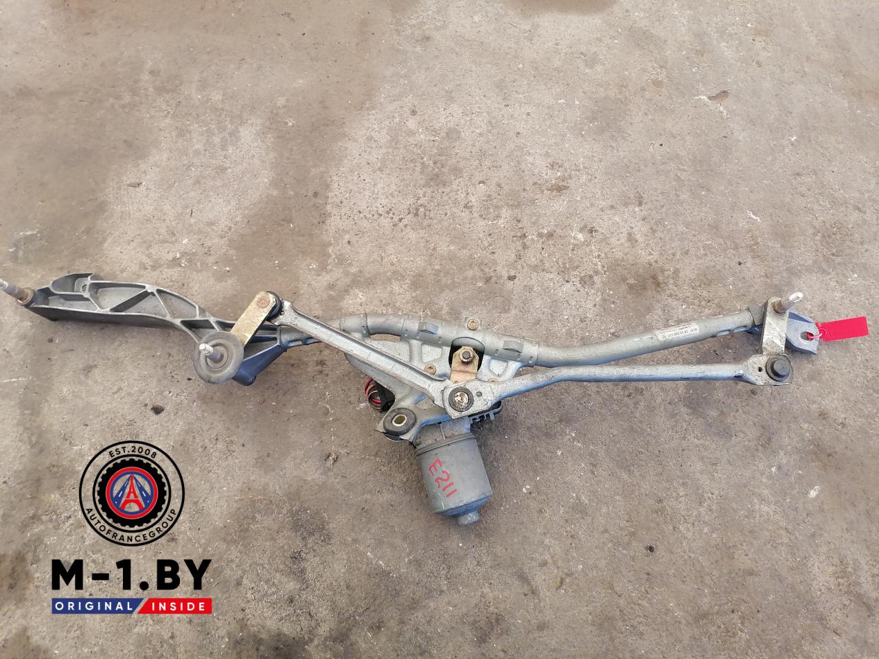 механизм стеклоочистителя (трапеция дворников) Mercedes-Benz E-Класс W210/S210 (1995 - 1999), 0390241801, A2118200442 - фото №1