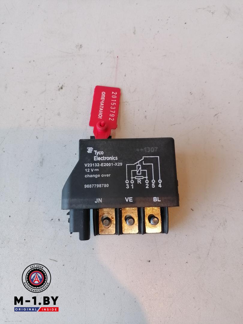 блок управления вентилятором (реле) Peugeot 508 1 поколение (2010 - 2014), 9687798780 - фото №1