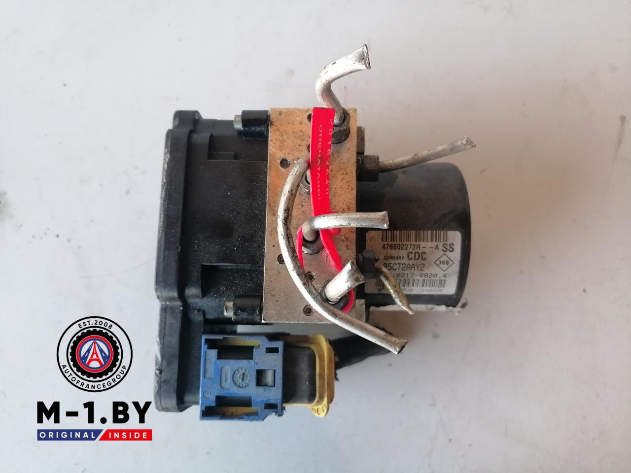 блок ABS Renault Megane 3 поколение (2008 - 2014), 476602272R, 476602272RA - фото №1