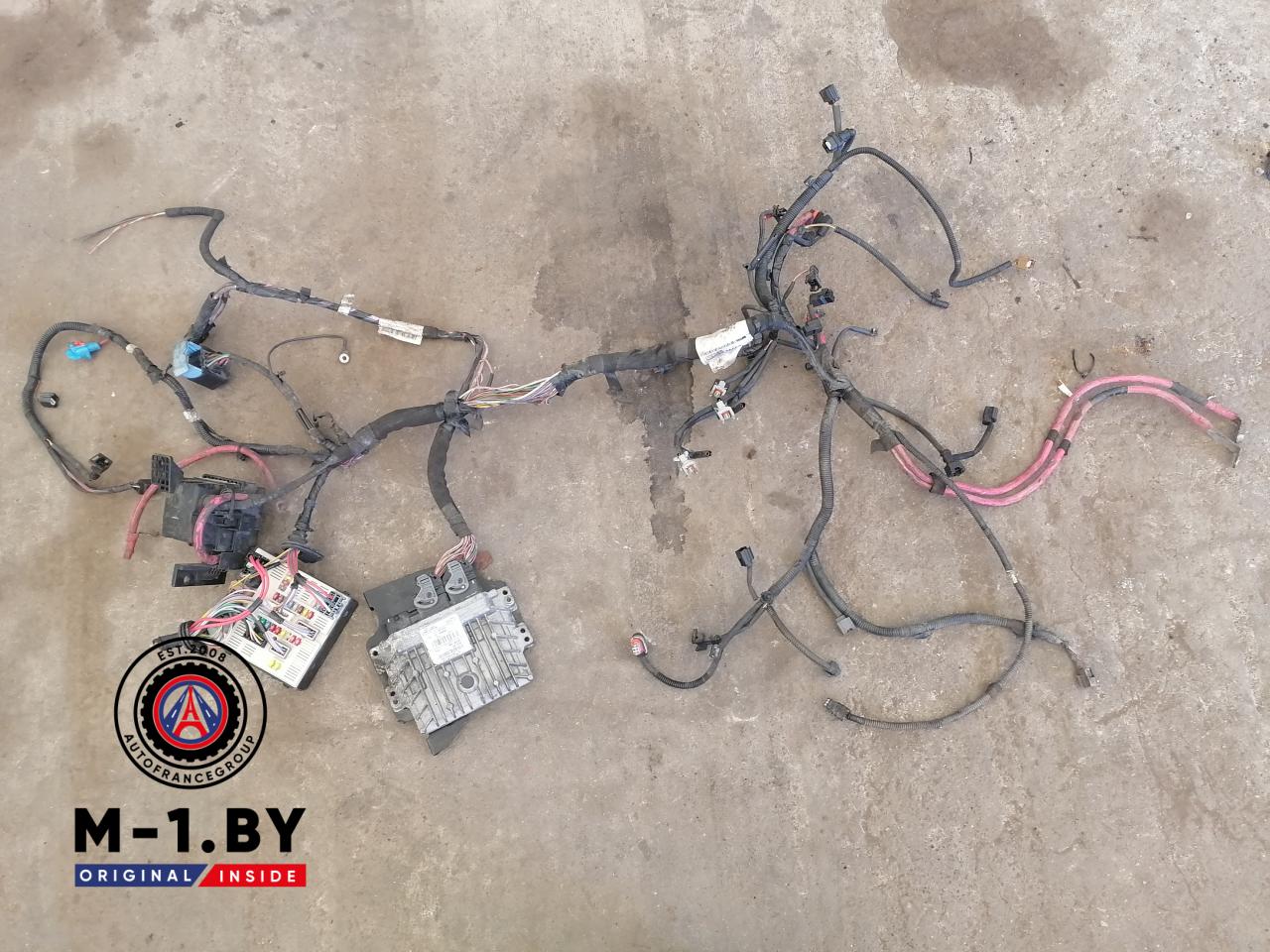 проводка двигателя Renault Megane 3 поколение (2008 - 2014), 1.5 л., дизель, 237100121R, 237100425R - фото №1