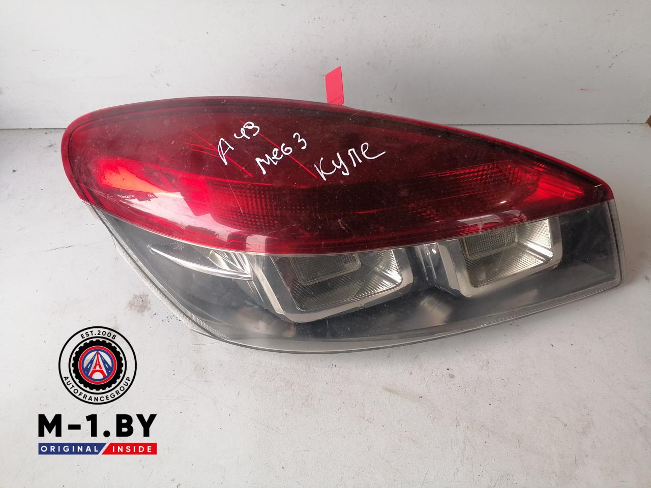 фонарь задний левый Renault Megane 3 поколение (2008 - 2014), купе - фото №1