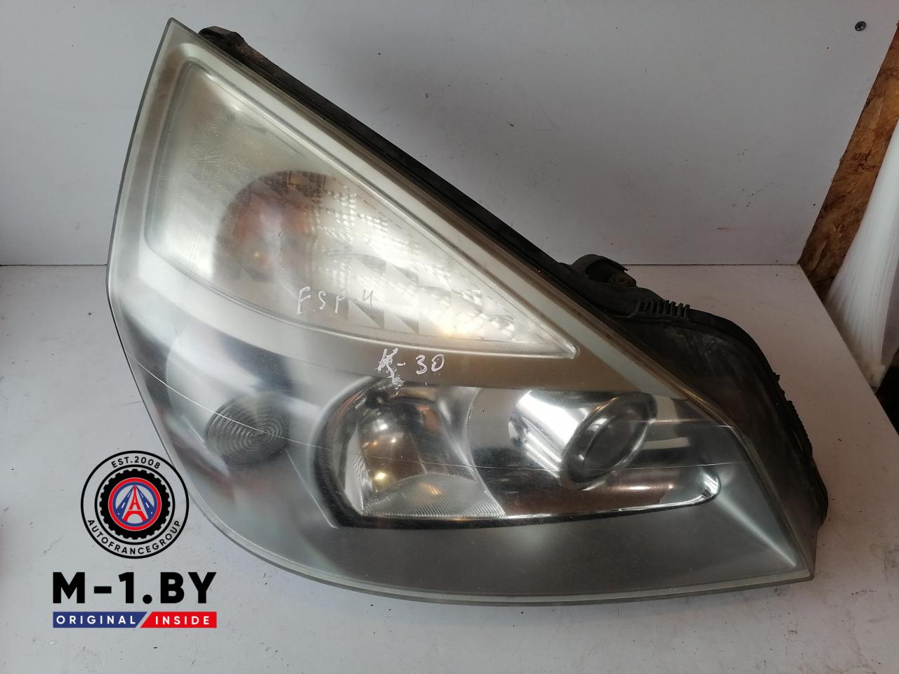 фара правая Renault Espace 4 поколение (2002 - 2006), 15566000RE, 8200277945 - фото №1