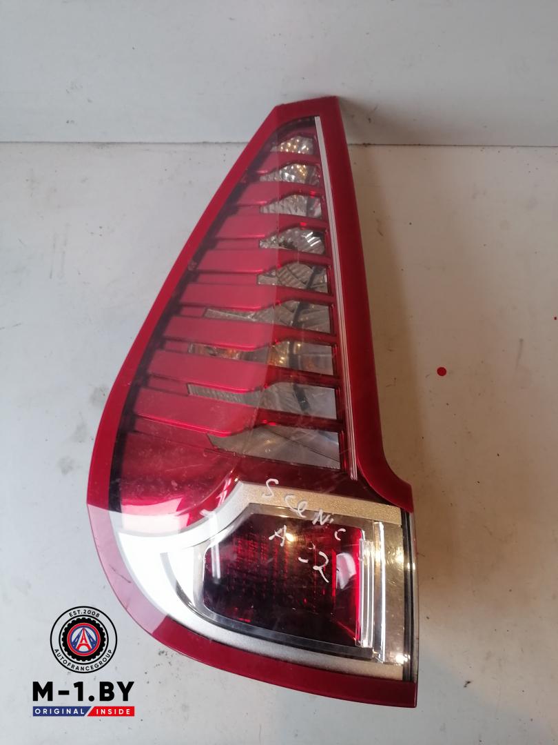 фонарь задний левый Renault Scenic 3 поколение (2009 - 2012) - фото №1
