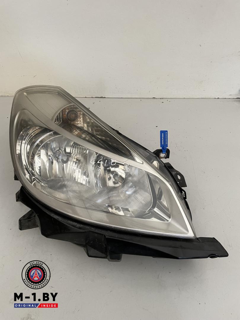 фара правая Renault Clio 3 поколение (2005 - 2009), 8200244897 - фото №1