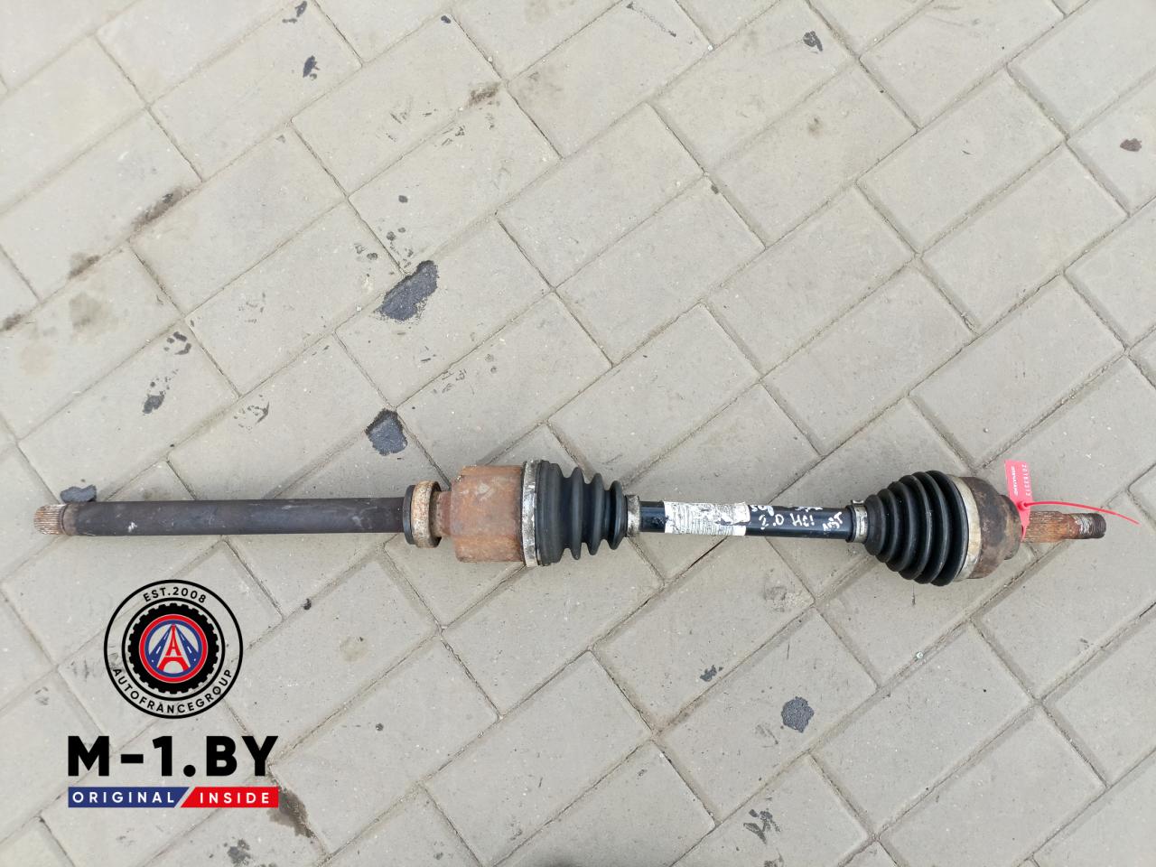 полуось передняя правая (приводной вал, ШРУС) Peugeot 508 1 поколение (2010 - 2014), 2.0 л., дизель, АКПП - фото №1