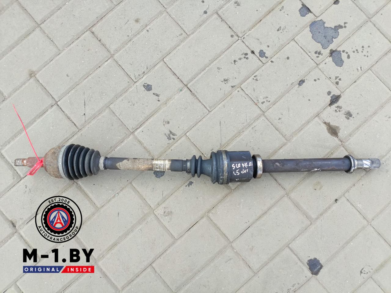 полуось передняя правая (приводной вал, ШРУС) Renault Scenic 2 поколение (2003 - 2006), 1.5 л., дизель, 8200472158 - фото №1