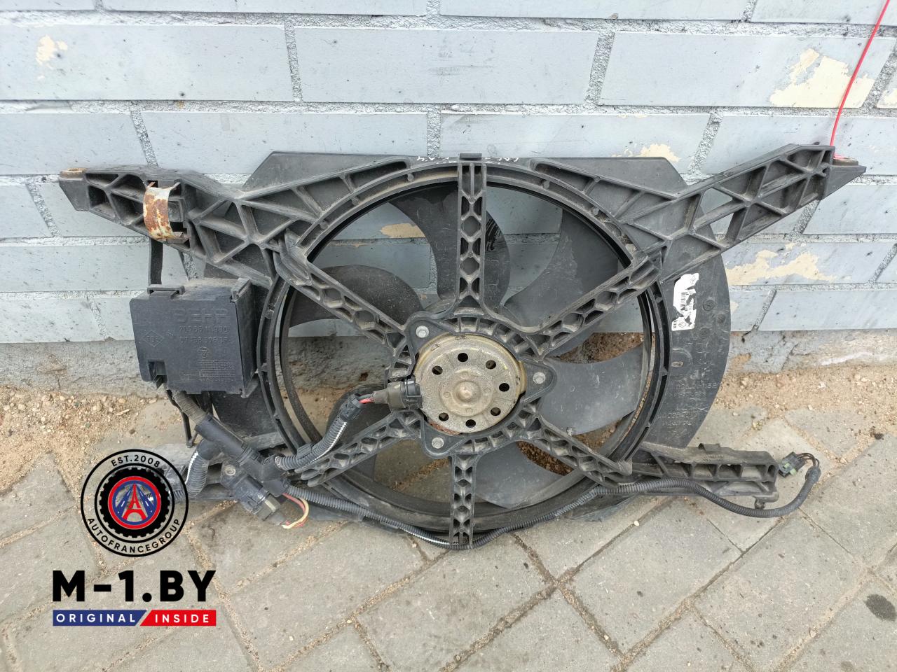 вентилятор радиатора Renault Laguna 1 поколение (1993 - 1998), 1.9 л., дизель - фото №1