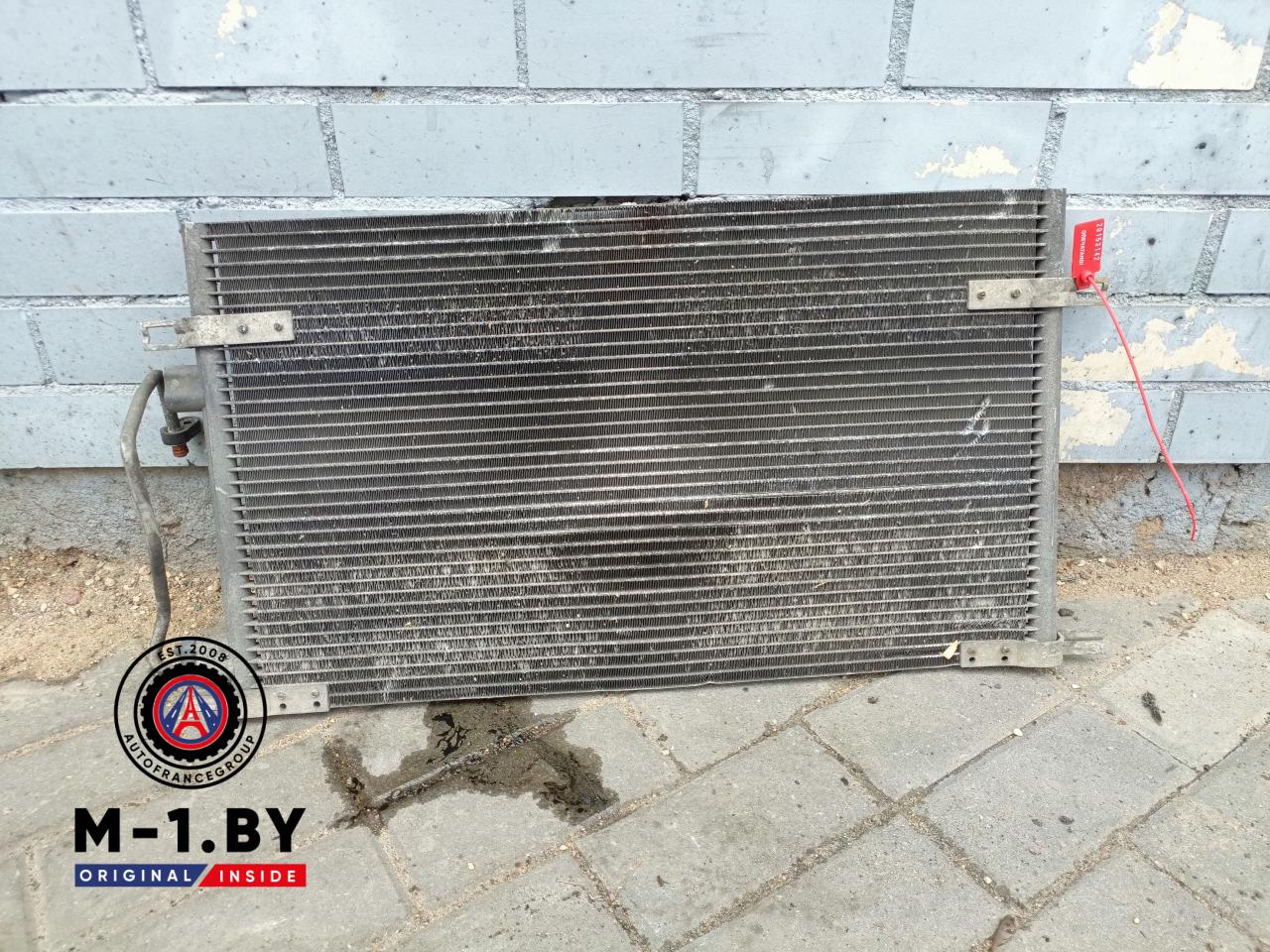радиатор кондиционера Renault Laguna 1 поколение (1993 - 1998), 1.9 л., дизель - фото №1