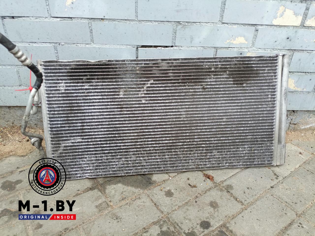 радиатор кондиционера Renault Laguna 3 поколение (2007 - 2012), 2.0 л., дизель - фото №1