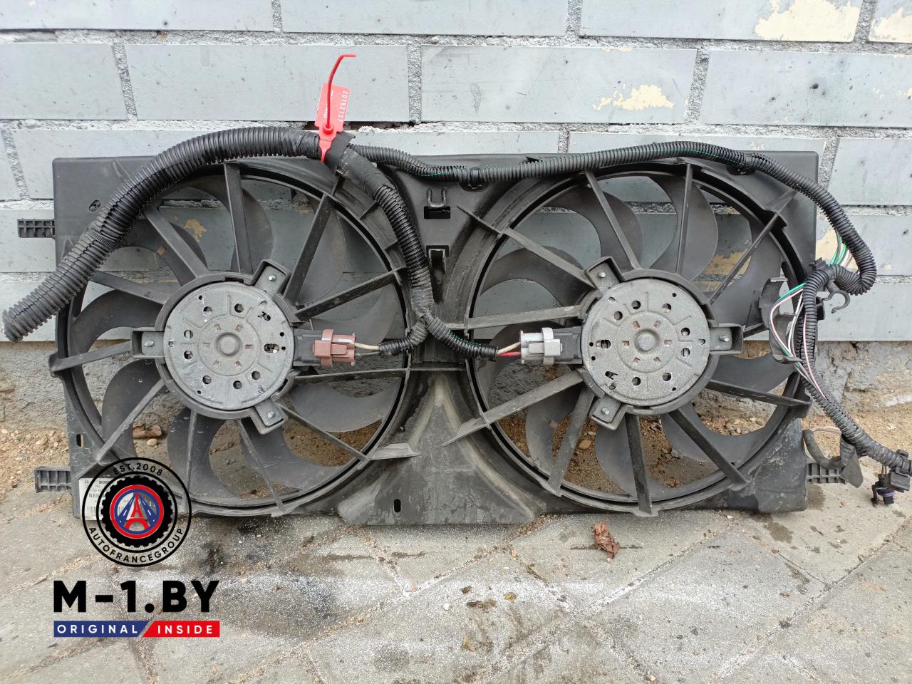 вентилятор радиатора Renault Laguna 3 поколение (2007 - 2012), 2.0 л., дизель, 214810004R - фото №1