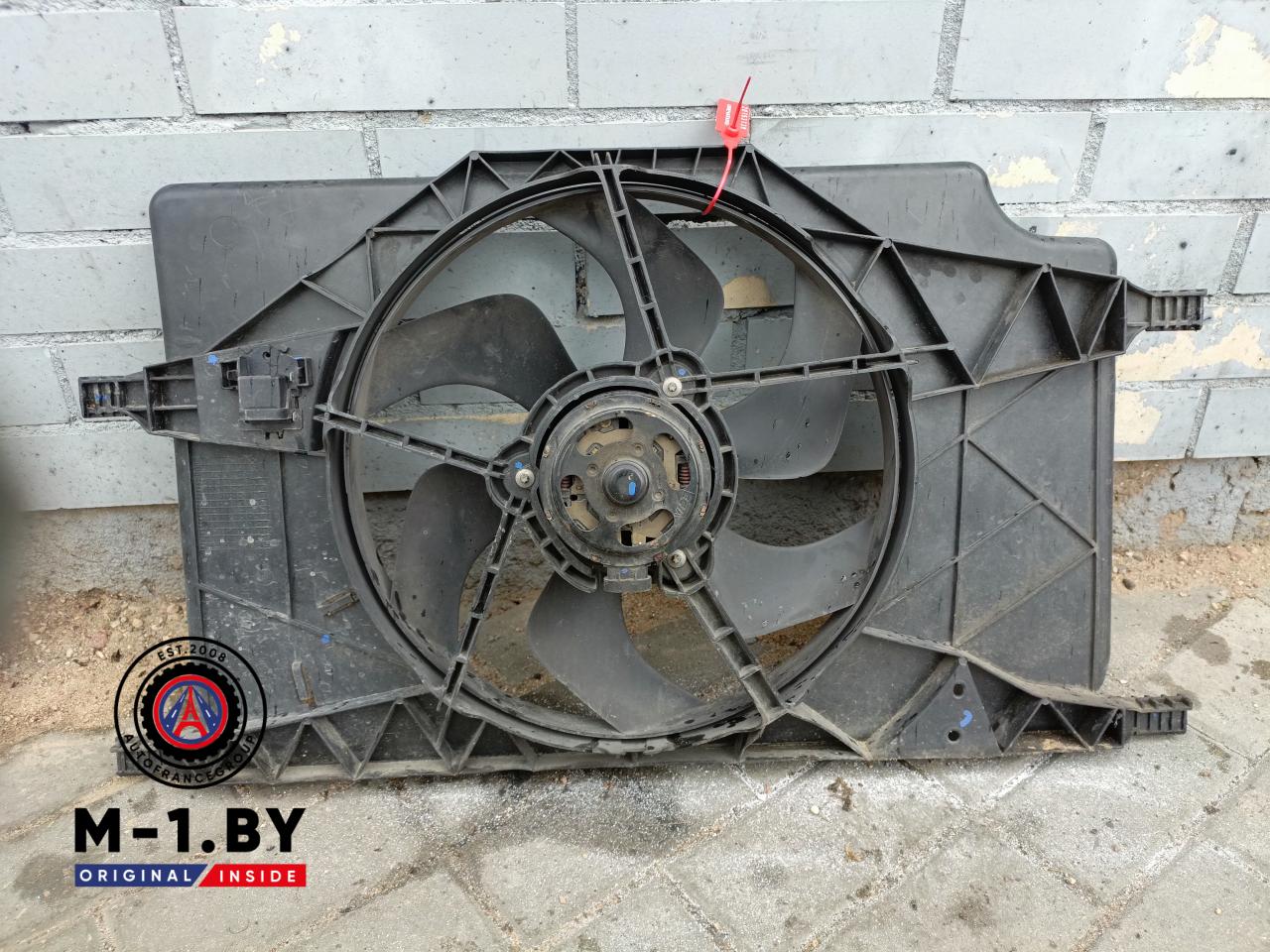 вентилятор радиатора Renault Espace 4 поколение (2002 - 2006), 2.0 л., дизель, 8200675335 - фото №1