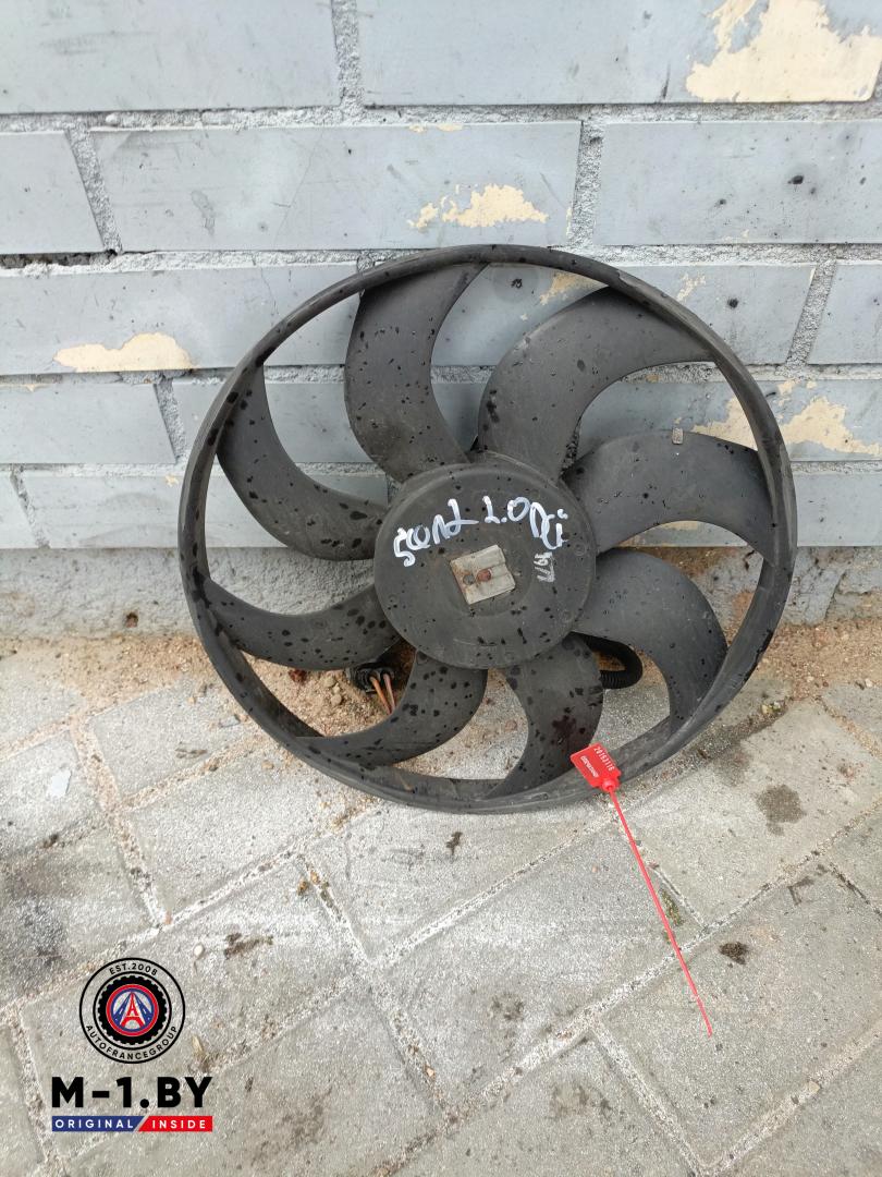 вентилятор радиатора Renault Scenic 2 поколение (2003 - 2006), 2.0 л., дизель - фото №1