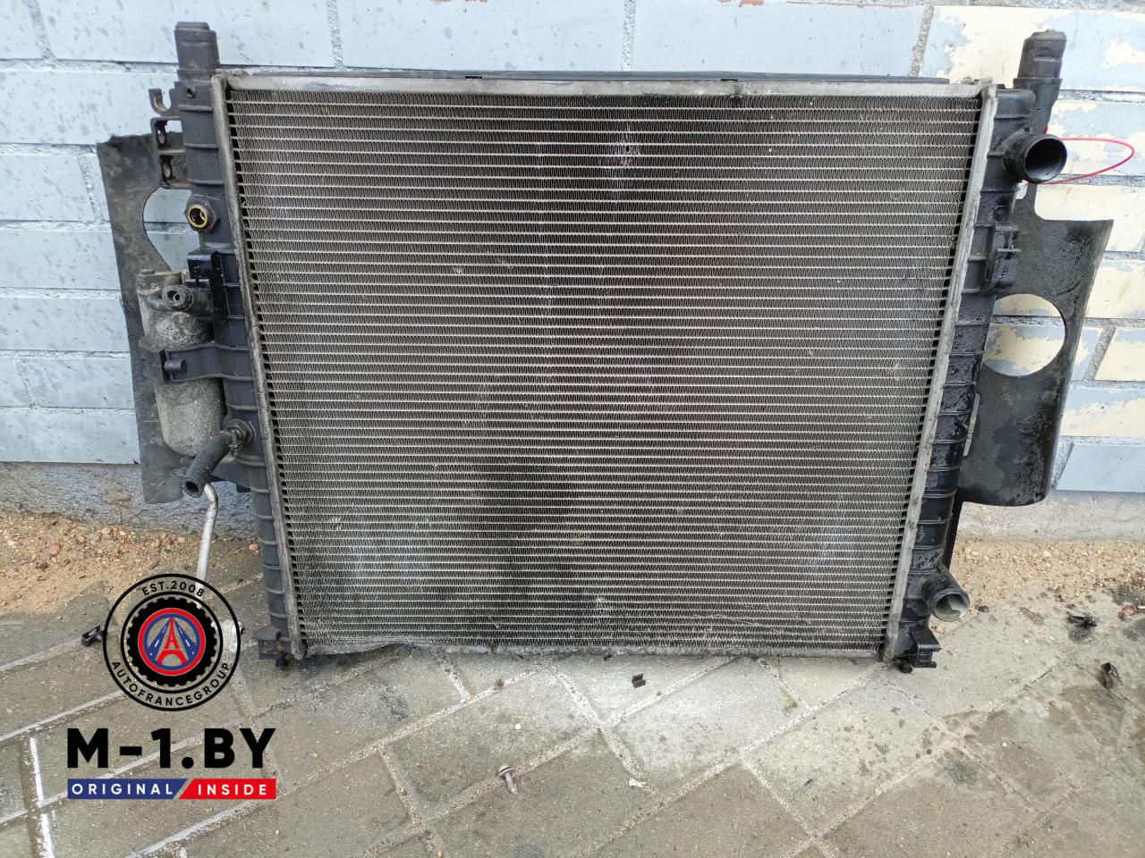 радиатор (основной) Mercedes-Benz M-Класс W163 (1997 - 2001), 2.7 л., дизель, A1635001004 - фото №1