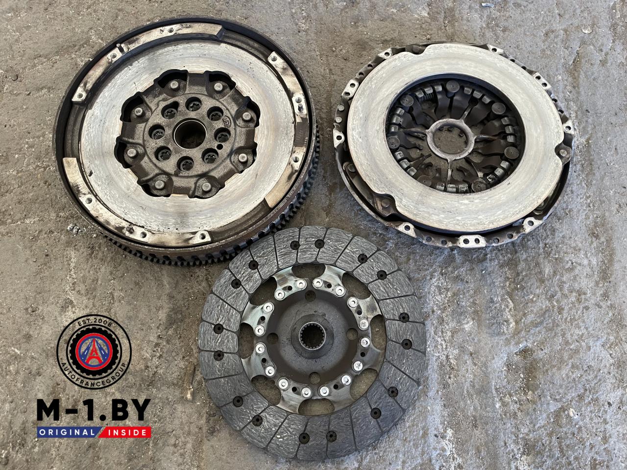 комплект сцепления Renault Megane 4 поколение (2016 - 2020), 1.6 л., дизель, 302059399R, 302102199R - фото №1