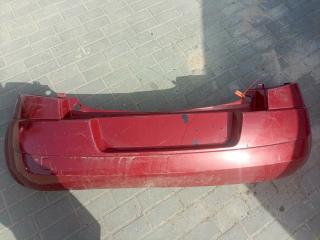 бампер задний Renault Megane 2 поколение (2002 - 2006), хетчбэк 5 дв.