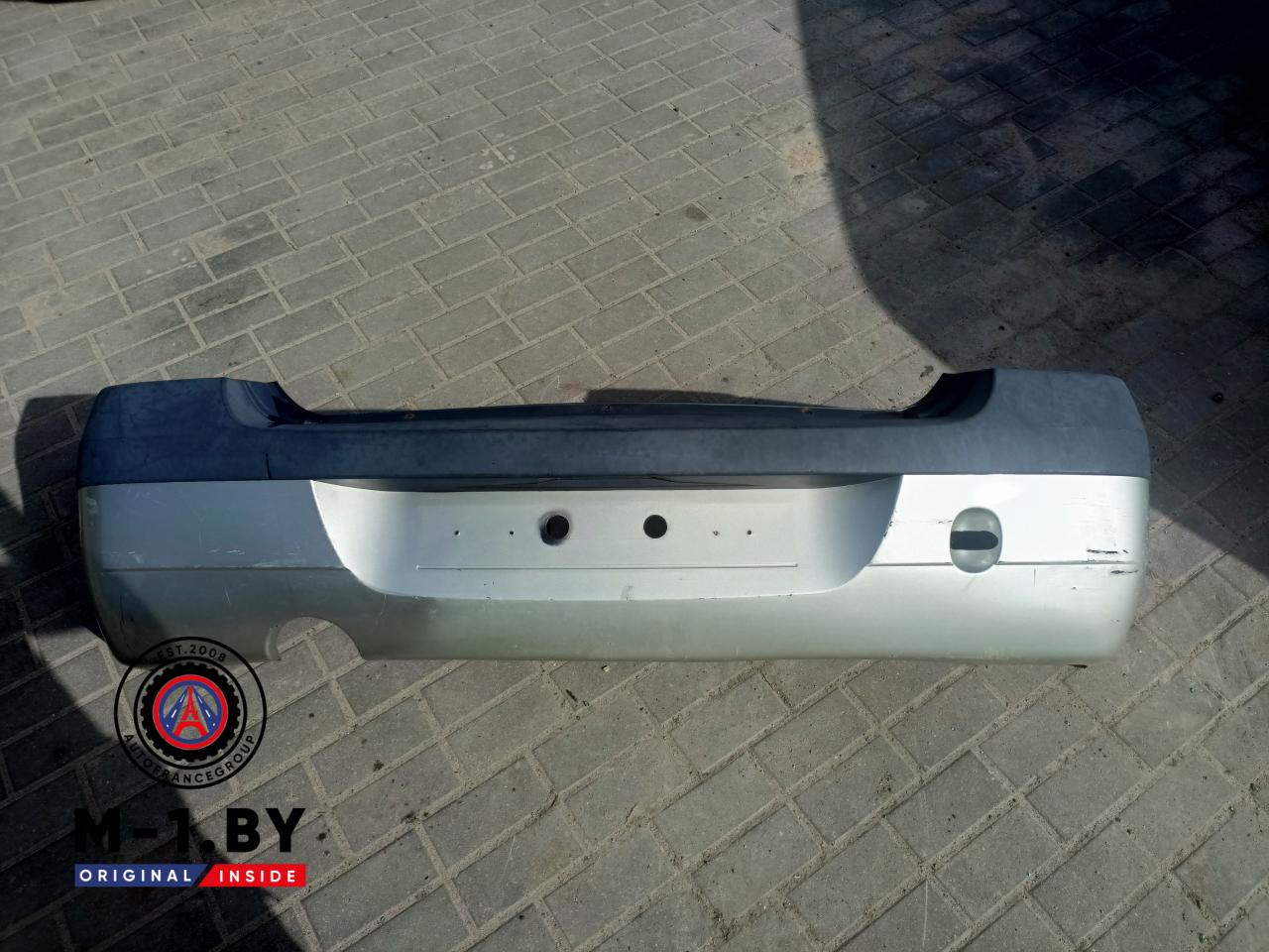 бампер задний Renault Logan 1 поколение (2004 - 2009), седан - фото №1