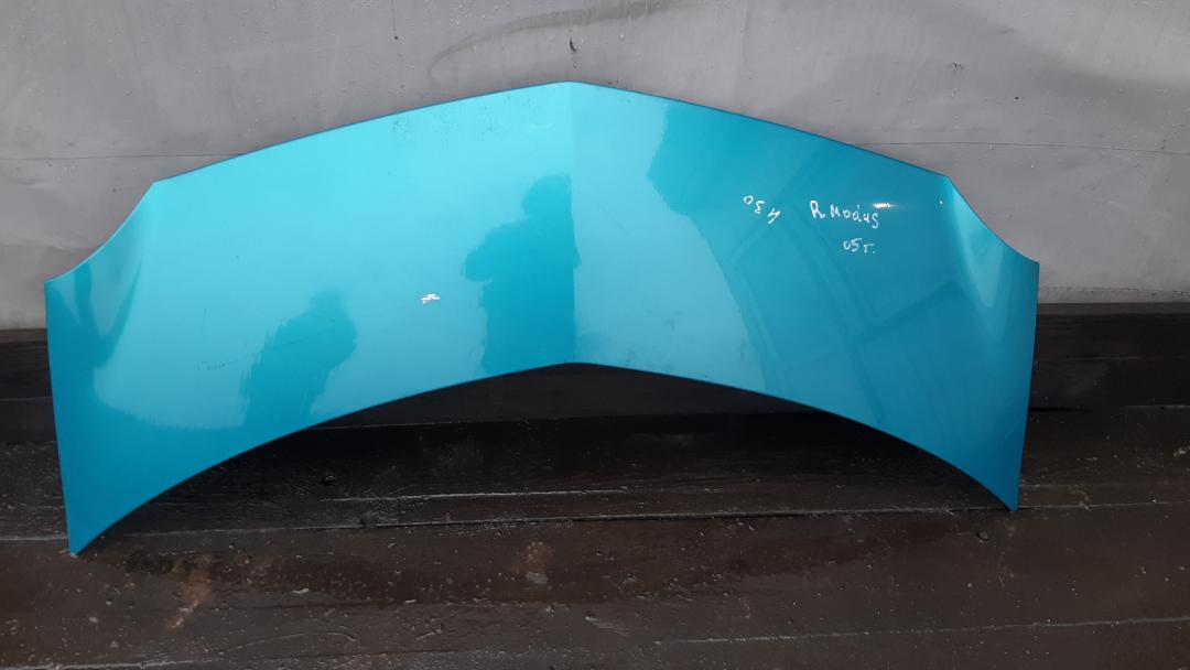 капот Renault Modus 1 поколение 2005 - фото №1