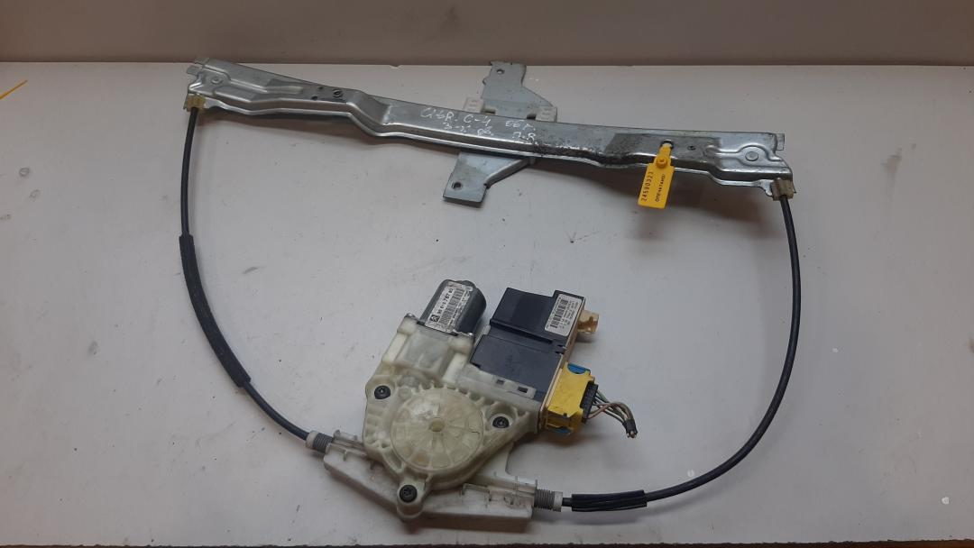 стеклоподъемник электрический передний правый Citroen C4 1 поколение 2006, хетчбэк 3 дв., 9681576780 - фото №1