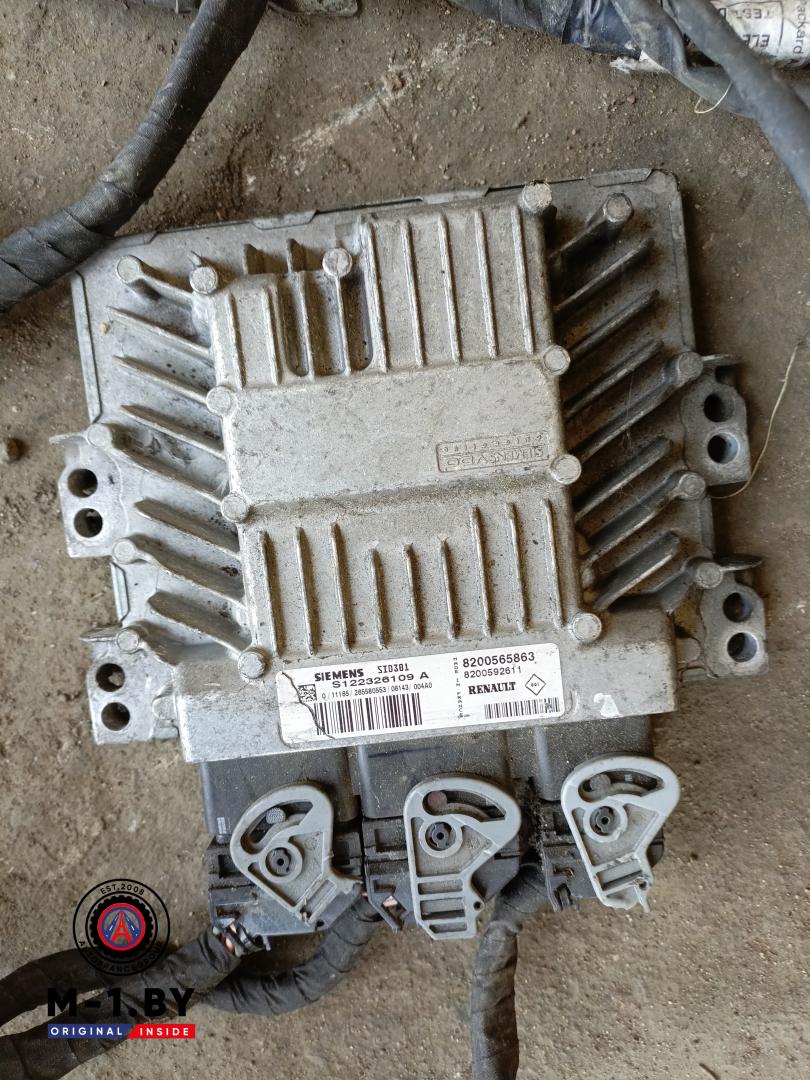 проводка двигателя Renault Scenic 2 поколение (2003 - 2006), 1.5 л., K9K 732, дизель, 8200565863 - фото №1