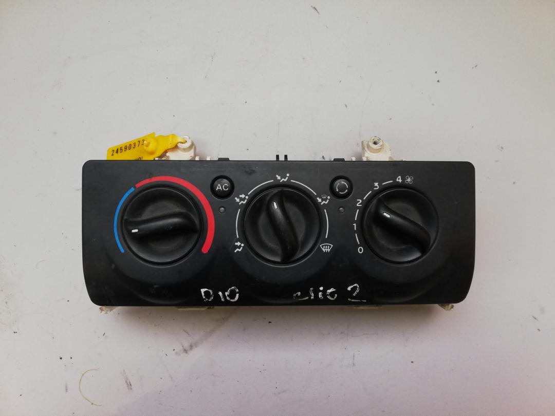 блок управления печки / климат-контроля Renault Clio 2 поколение 1999, 8200147160 - фото №1