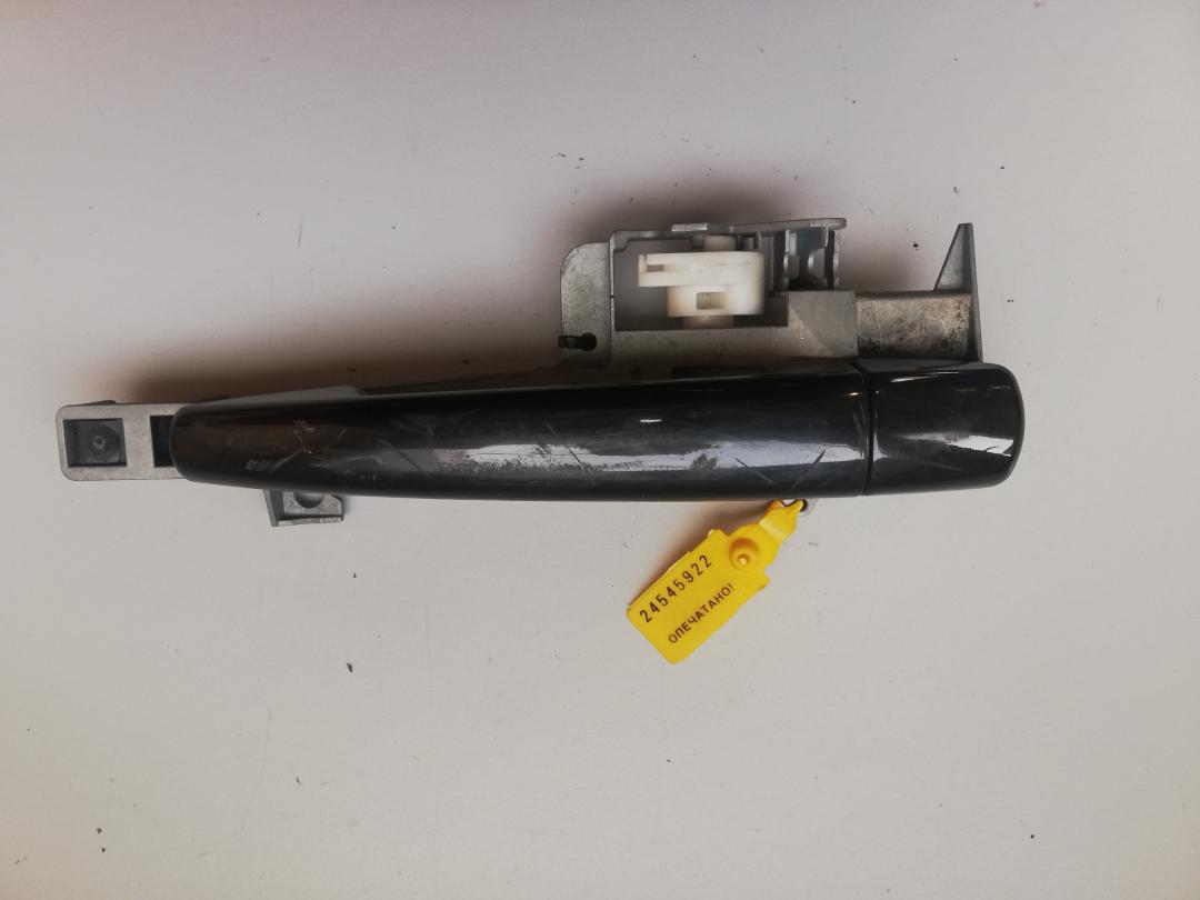 ручка наружная задняя левая Peugeot 407 1 поколение 2004 - фото №1