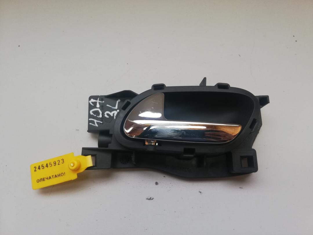 ручка внутренняя задняя левая Peugeot 407 1 поколение 2004 - фото №1