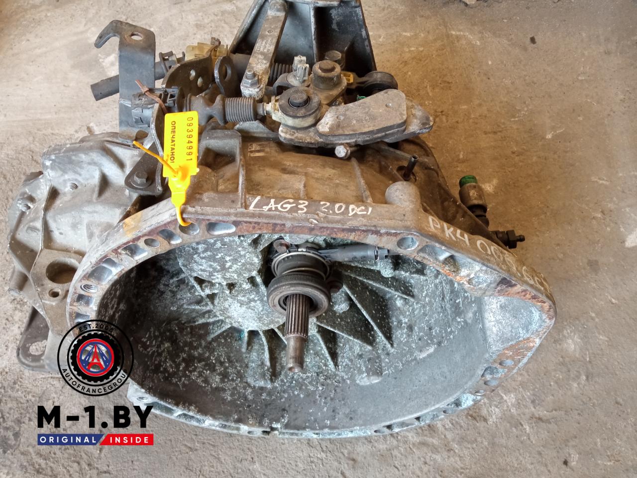 КПП механическая (МКПП) Renault Laguna 3 поколение (2007 - 2012), 2.0 л., дизель, 6МКПП, PK4006 - фото №1